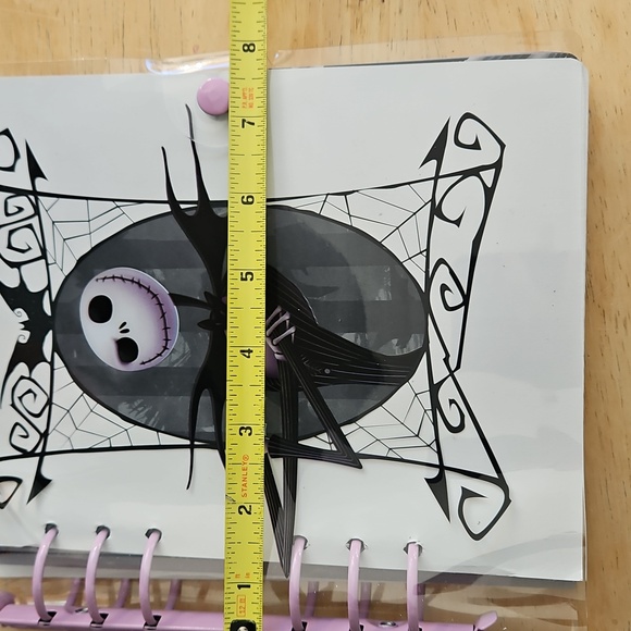 THE NIGHTMARE BEFORE CHRISTMAS SNAP FRONT JOURNAL AND STICKY NOTES - Picture 12 of 16